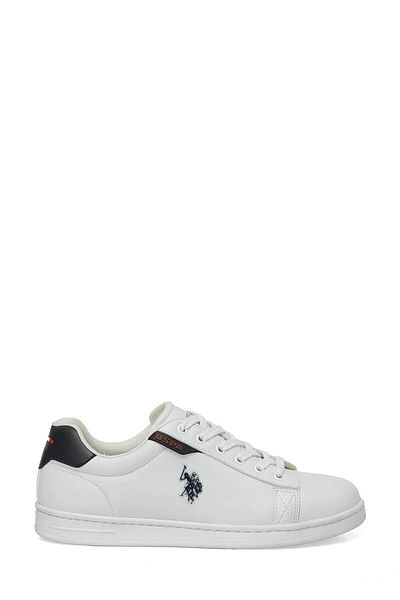 U.S. Polo Assn. COSTA 4PR - Λευκά ανδρικά αθλητικά παπούτσια