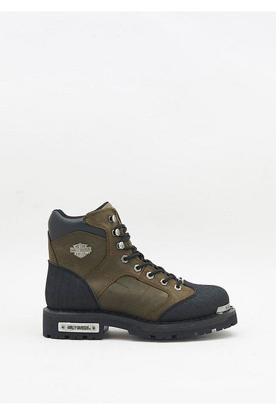 Harley Davidson Clemente Men's Green Nubuck Boots