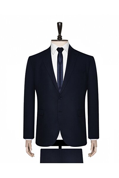 SÜVARİ Süvari Lacivert 6 Drop Rahat Kalıp Takım Elbise