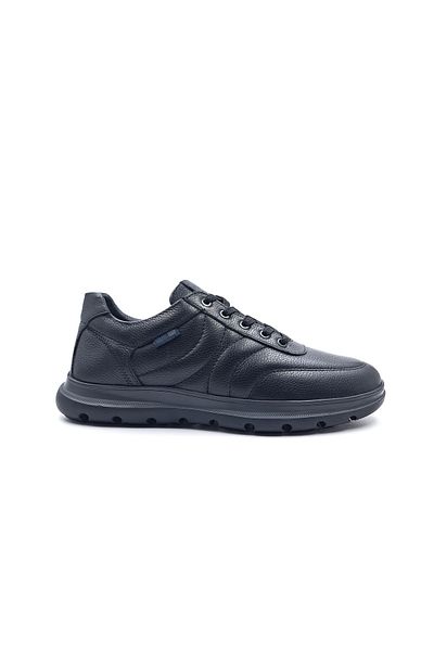 MARCOMEN M20023 Airbagsole Ελαφρύ και μαλακό πάτο Γνήσιο δέρμα Μαύρα Ανδρικά Άνετα Παπούτσια
