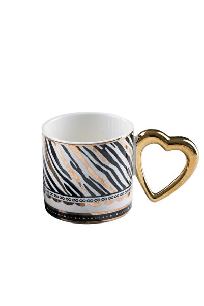 Digithome Artemis Porcelain 4-Piece Gold Gilt Mug Set – Kai-05490