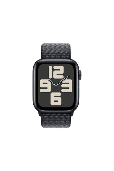 Apple Watch SE GPS 2024 44mm Midnight Aluminium Case with Ink Sport Loop