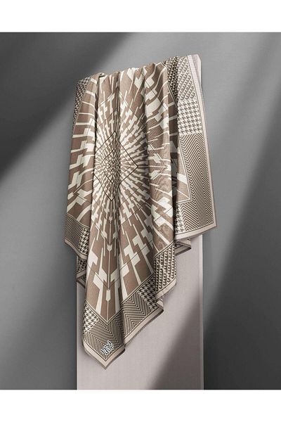 Levidor Μέγεθος 36 Μαλακό ροζ Levidor Twill μεταξωτό μαντίλι