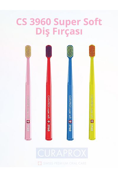 Curaprox Cs 3960 Super Soft Toothbrush Specially Designed for Persons with Gum Sensitivity