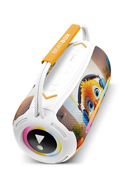 POWERWAY Beatbox Animals Civciv Led Işıklı Dayanıklı Ses Bombası Usb Sd Aux B...