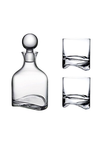 NUDE Arch Kristal Viski Karaf - Bardak Takımı (Özel Set) (92572x1 - 22153x2)