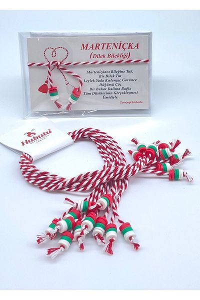 Concept HuBuTU Set of 10 Gift Cards and Gelatin Martentica Bracelets