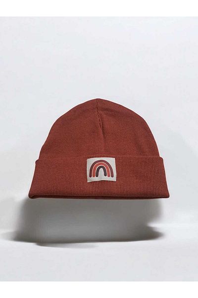 Natural Children's Folded Beret