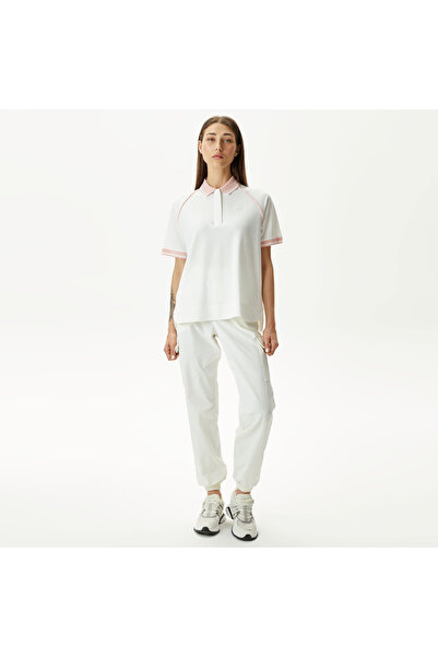 Lacoste Kadın Jogger Beyaz Pantolon