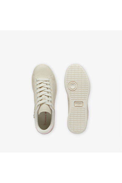 Lacoste Carnaby Set Kadın Krem Sneaker