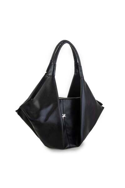 Nas Bag حقيبة كتف نسائية سوداء من نيرو