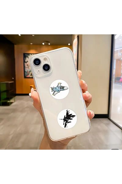 Sonic Helicopter Gift Label Sticker - Removal Notebook Phone