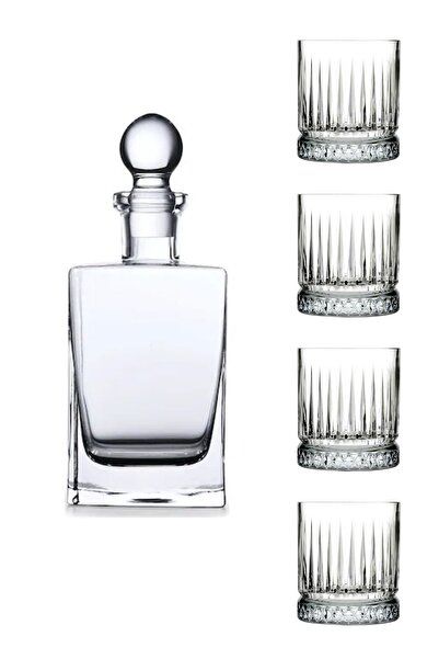 Paşabahçe Scotland Elysia Viski Şişe Bardak Seti (90321x1 - 520004x4)