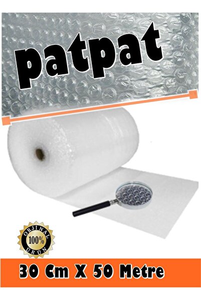 NKT GROUP Balonlu Poşet Patpat  30cm X 50metre Havalı Naylon Pat Pat Ambalaj ...
