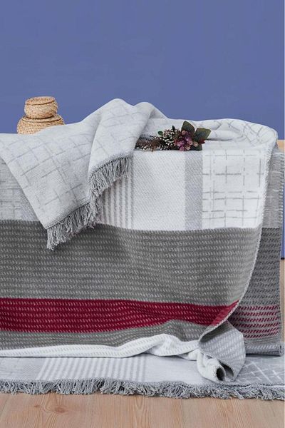 Çeyiz Diyarı Ramble Double Cotton Blanket