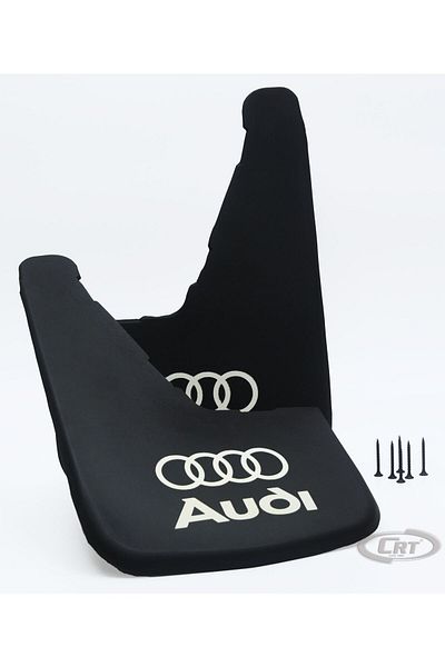 OTOCİRİT AUDI Compatible Mudguard Straight 2-Piece Front and Rear Compatible