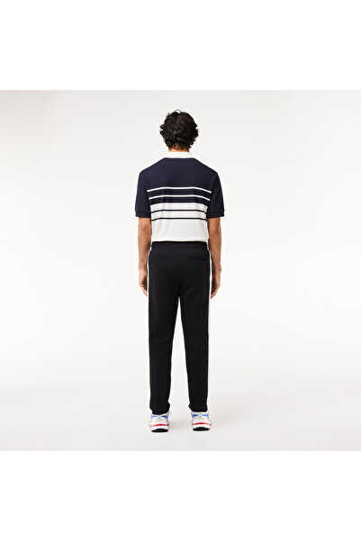 Lacoste Erkek Regular Fit Renk Bloklu Siyah Eşofman Altı