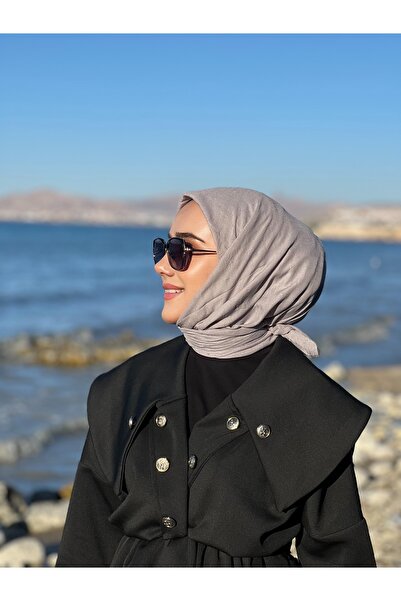 QASSA SHAL BAMBU KRAŞ  GÜMÜŞ GRİ  EŞARP