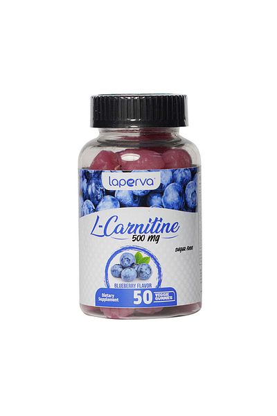 Laperva L-Carnitine, 50 Veggie Gummies, 500 mg