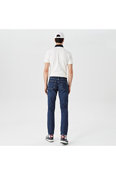 Lacoste Erkek Slim Fit Denim Koyu Mavi Pantolon