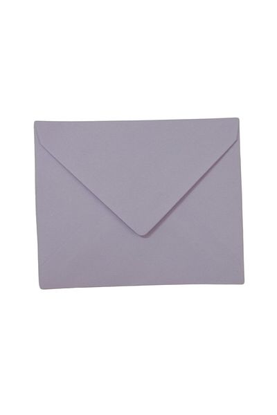roco paper Lilac Gift Card Envelope - Mini Invitation, Wedding, Photo, Note Paper - 7X9 Cm, 50 Pieces