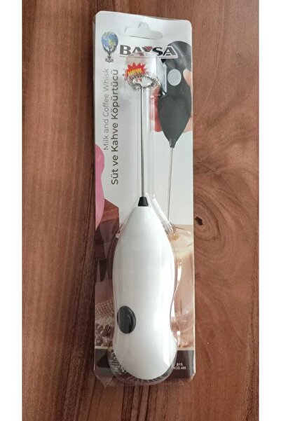 Home Plaova Çelik Uçlu Pilli Kahve Sos Krema Mama Süt Köpürtücü Yumurta Çırpı...