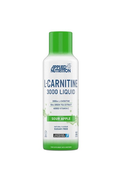 applied nutrition L Carnitine Liquid, 3000 mg, Tangy Orange