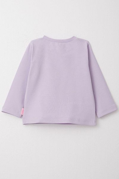 Breeze Light Lilac Long Sleeve T-Shirt for 1-4 Years Old Girls