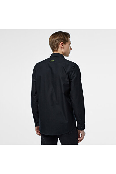 Lacoste Erkek Slim Fit Siyah Gömlek