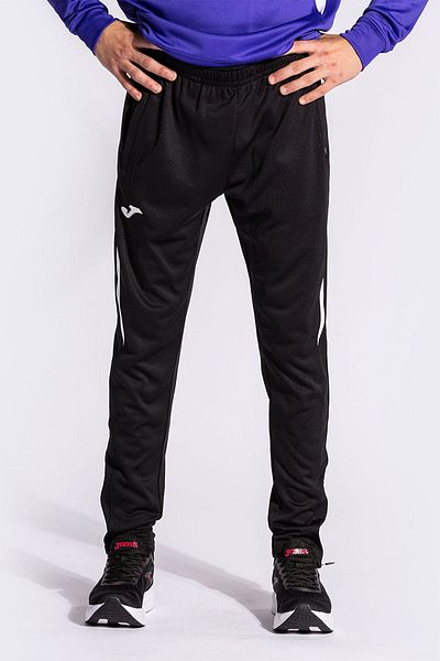 Joma Men's Football Training Sweatpants - Championship Look, Black and White, 103200 .102
