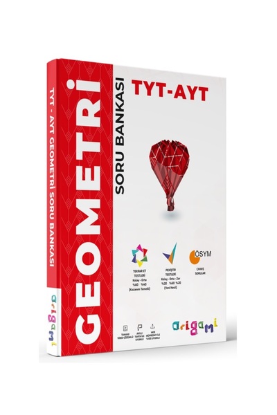 Tammat Yayıncılık Origami TYT - AYT Geometri Soru Bankası Yeni Müfredat