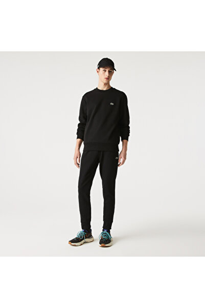 Lacoste Erkek Slim Fit Organik Pamuk Siyah Eşofman Altı