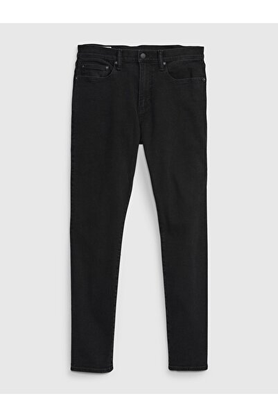 GAP Erkek Siyah GapFlex Washwell™ Skinny Jean Pantolon