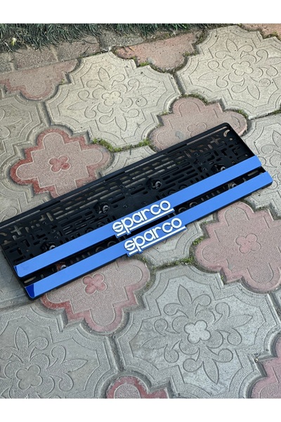Barcode Works SPARCO TAKMATİK 3D PLEKSİ PLAKALIK UYUMLU
