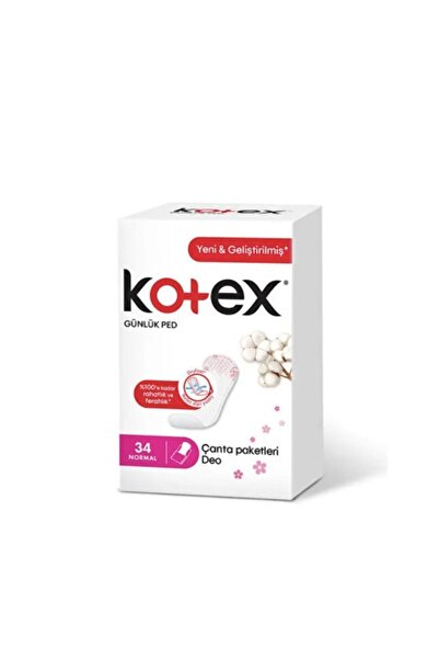 Kotex Normal Günlük Ped 34'lü