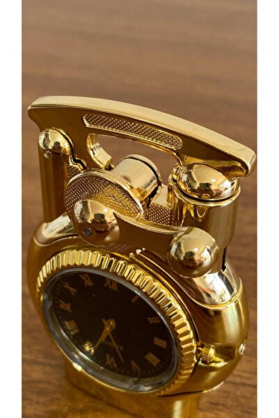 Genel Markalar Köstek Saatli Işıklı Çakmak Gazlı