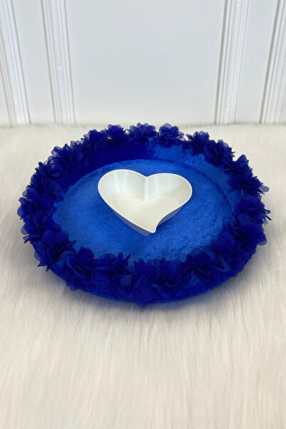 ZEYMERADE صينية ساكس بلو برينسيس هينا لليلة الزفاف، حفل الزفاف، الختان، صينية...