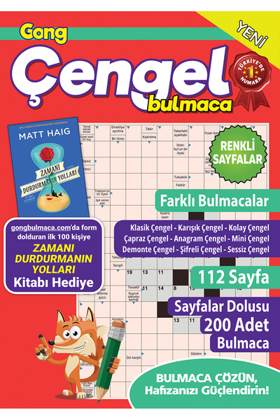 Maxi Yayıncılık Gong Çengel Bulmaca 020
