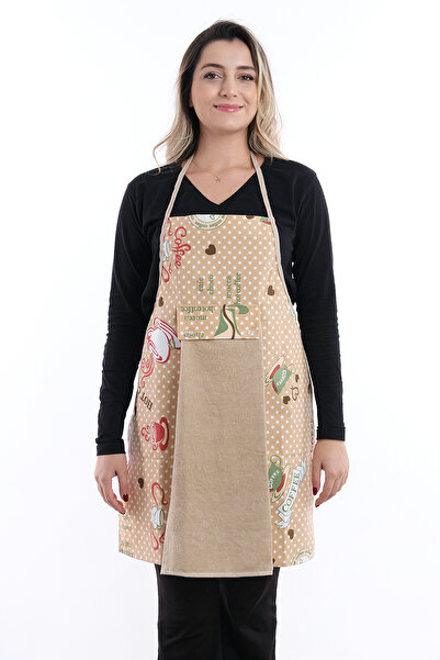 sevilya طقم داملا المكون من قطعتين من مئزر المطبخ المقاوم للماء والسائل