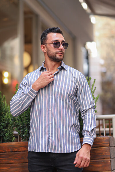 PASSERO Košulja sa prugama Regular Fit Elite