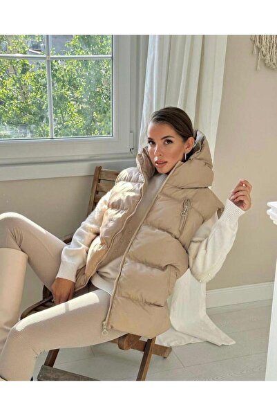 Lacesta Kapüşonlu Şişme Yelek