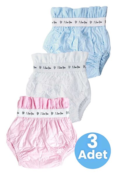 Tezzgelsin Baby Washable High Absorbent Cotton 3-Piece Training Pants