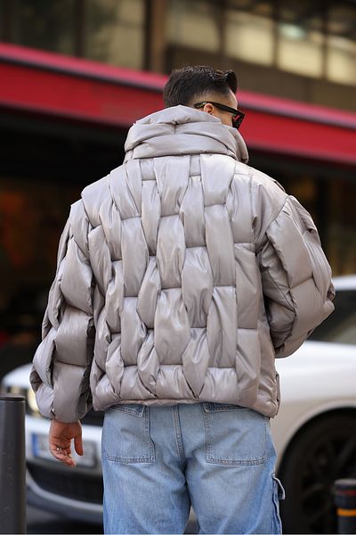 RHONES ΑΝΔΡΙΚΟ ΠΑΛΤΟ ΜΕ ΚΑΘΙΣΤΟ ΓΙΑΚΑ OVERSIZE