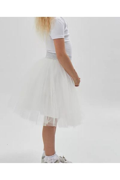 nc gift Fustă Tutu Copii Căptușită Bumbac Talie elastică