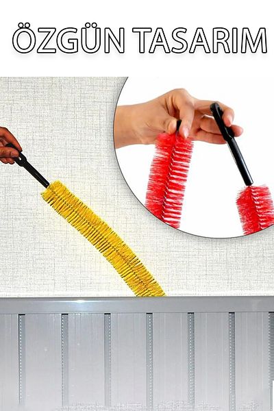 Factorial Honeycomb Cleaning Apparatus 1 Piece Heating Detailed Dusting Tassel Dustpan Broom Carpet Washing Brush