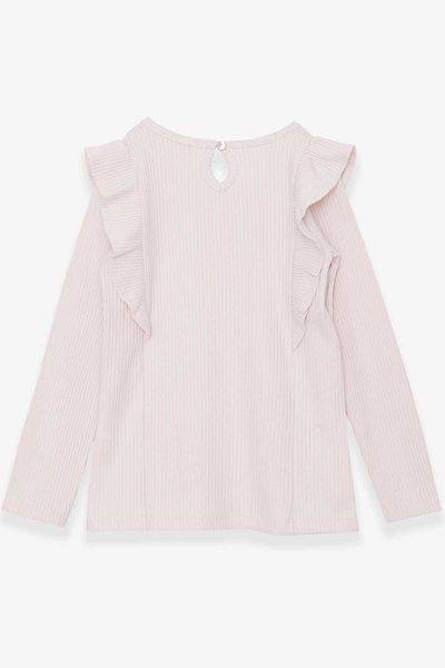 Breeze 1.5-5 Years Girl's Blouse - Frilly, Cream