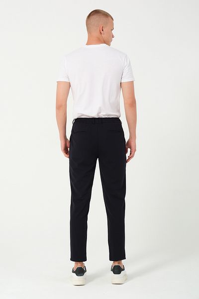 Bonesti Slim Fit Jogger Pants Navy Blue