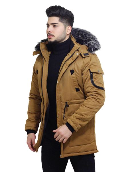 Stilkombin Bill Fur Hooded Coat & Coat_50191