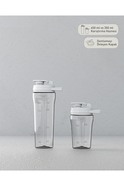 English Home Kbl 3001 Shake Away - White and Copper Personal Blender