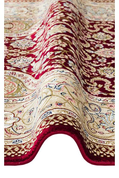 Eko Halı High Quality Dense Woven - Isf Scd 02 Red Classic Patterned